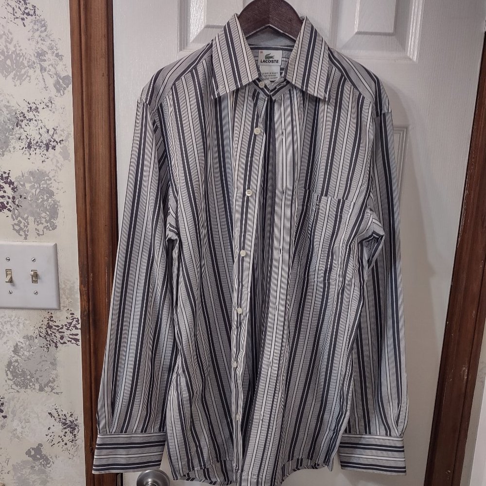 Lacoste button down shirt ( size 38)